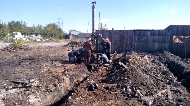Винтовые сваи (опоры) монтаж, 5,8 метров 3 смотреть онлайн