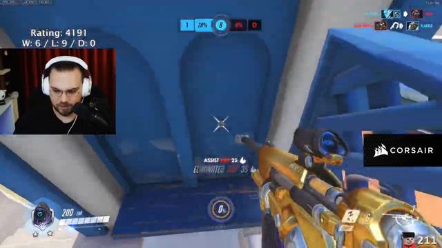 Ml7 IQ 200 Ana Overwatch Gameplay Season 29 Top 500 смотреть онлайн