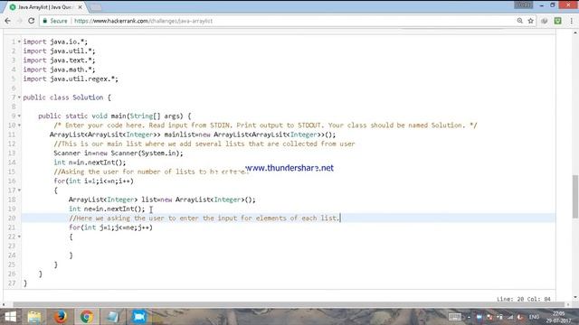 Java ArrayList смотреть онлайн