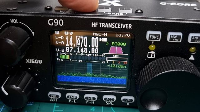 XIEGU G90 - SWR ANALYZER смотреть онлайн