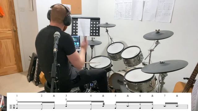 How To Play The 7/8 Groove From “The Cinema Show” by Genesis on Drums смотреть онлайн