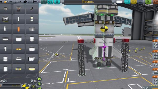 KSP Стабилизация системы '' РН + Самолет'' #17 смотреть онлайн
