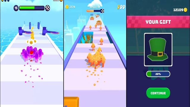 JOIN BLOB CLASH 3D Vs BLOB N GIANT Vs JELLY CLASH 3D
