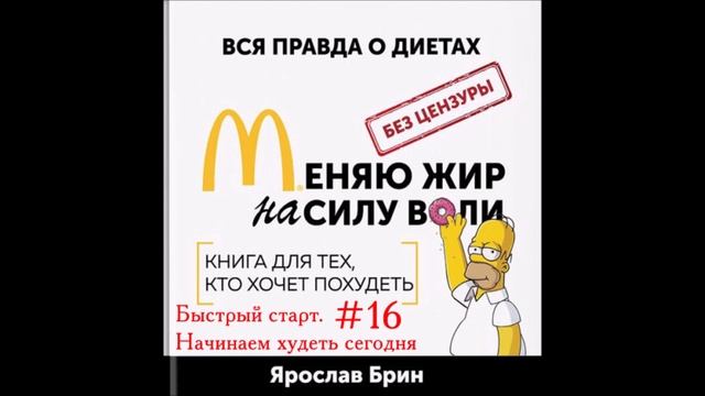 Ярослав Брин. Меняю Жир на Силу Воли. Аудиокнига. #16