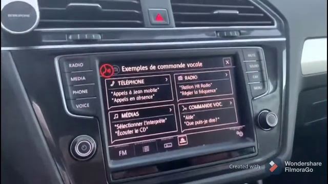 Activation App Connect et Commande Vocale et Moniteur de performance VW Tiguan 2 2017. смотреть онлайн