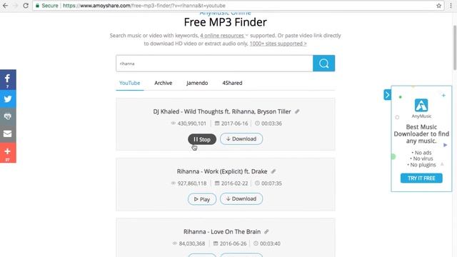 Free MP3 Finder Tutorials (2017) смотреть онлайн