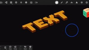 HOW TO CREATE GOLDEN TEXT IN NOMAD SCULPT #1