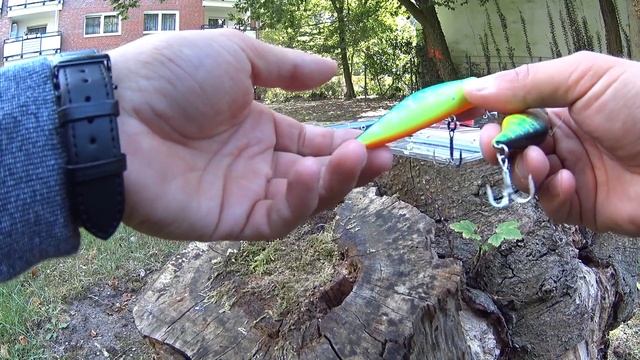 Обзор на воблер с AliExpress MR Charles. смотреть онлайн