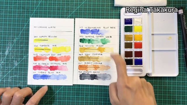 Resenha da aquarela Daler Rowney Aquafine смотреть онлайн