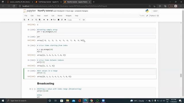 NumPy Tutorial part 2:Basic To Advance level:Python Tutorial :Shape & Reshape:2dArray:Broadcastin смотреть онлайн