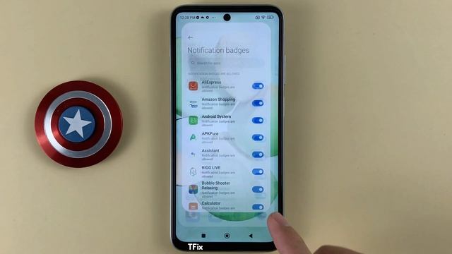 How to enable/disable Notification Badge on the app on Xiaomi Redmi 10 Android 12 смотреть онлайн