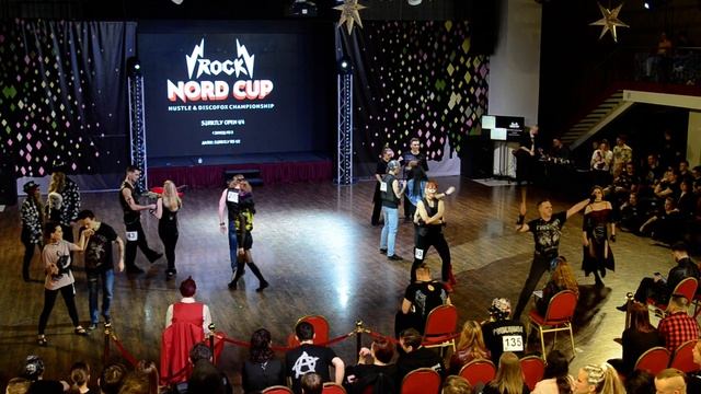 ХАСТЛ, Discofox, Nord Cup 2023, Strictly Open, 14 финала, заход 1 смотреть онлайн