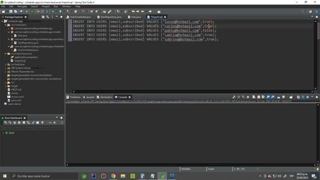 Spring Boot Anotación Scheduled #java #developer #springboot #schedule смотреть онлайн