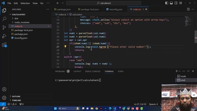 How to Adding Color to Your Node.js CLI Calculator Project with Chalk Module: Step-by-Step Guide смотреть онлайн