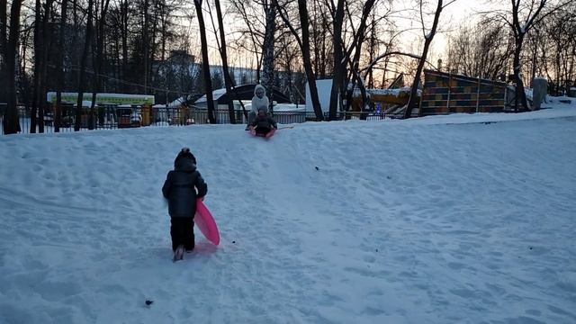 Уфа # парк якутова # Горки зимние смотреть онлайн