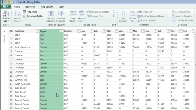 Excel - Introduction to Power Query - Combine all Files in a Folder and Unpivot - Episode 1956 смотреть онлайн