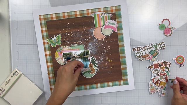 Scrapbook Process Video #301- Memories | Simple Stories DT *Trail Mix Collection* смотреть онлайн
