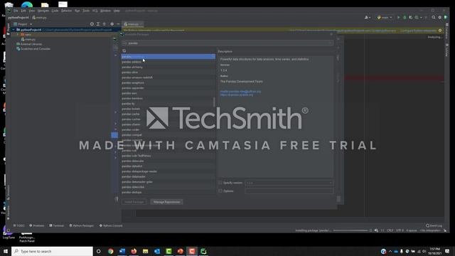 How to Install/uninstall Libraries on PyCharm смотреть онлайн