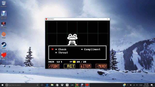 WELCOME TO THE UNDERGROUND! | Let's Play Undertale #1 смотреть онлайн