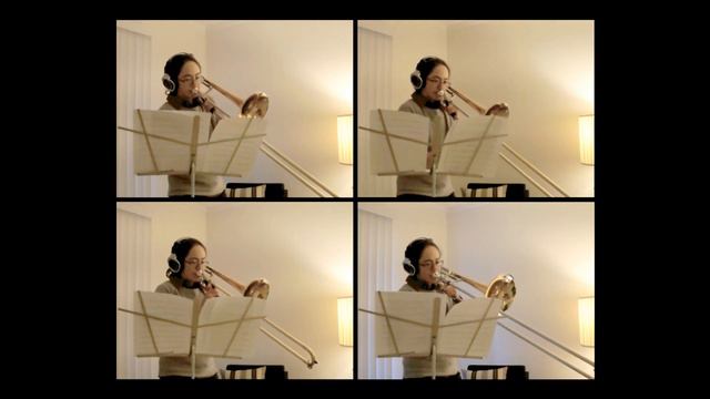I'm Gonna Be (500 Miles) - Trombone Quartet - Multitrack experiment #1! смотреть онлайн