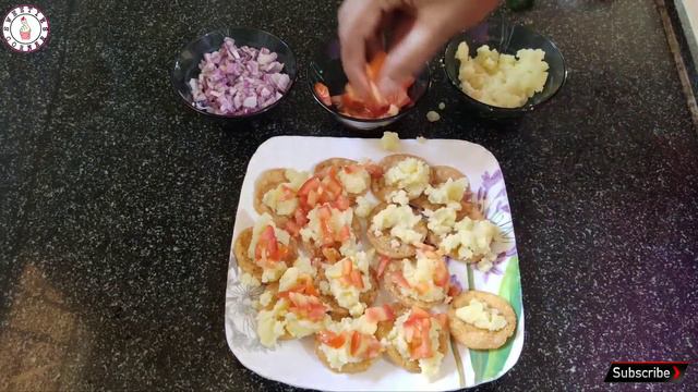 Mumbai Sev Puri Recipe | Indian Street Food | Shev Puri Recipe | Sweeties Corner смотреть онлайн