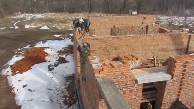 Установка ж.б. перемычек при строительстве дома смотреть онлайн