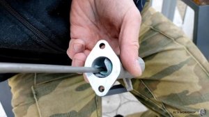 Тюнинг впускного коллектора.  Мопед Триклер (Альфа)