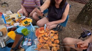 ОТДЫХ С ПАЛАТКАМИ - ОТКРЫВАЛИ СЕЗОН КУПАНИЯ 2023