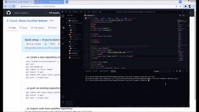 How to Upload a file to GitHub using git and How to Host your website for free using Github Pages смотреть онлайн