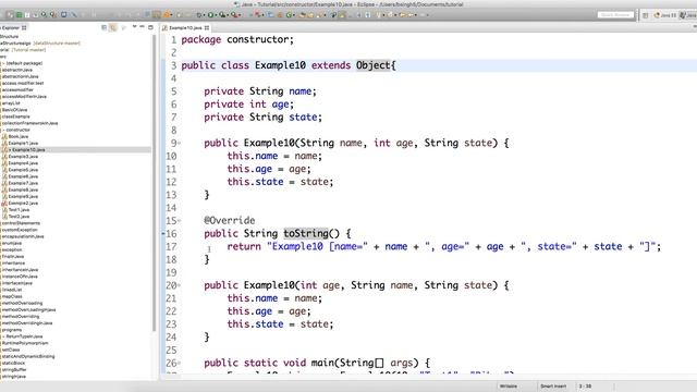 Constructor Overloading In Java Video-24 смотреть онлайн