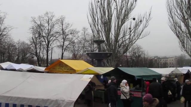 Рождественская ярмарка в Харькове 1-8 января 2014 года Покровский монастырь смотреть онлайн