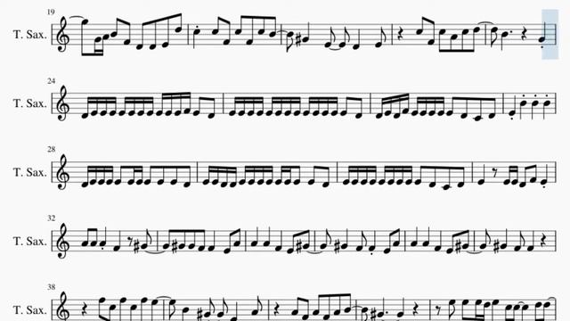 SUPER EASY Tenor Sax Sheet Music: How to play We Don't Talk About Bruno (Encanto) смотреть онлайн