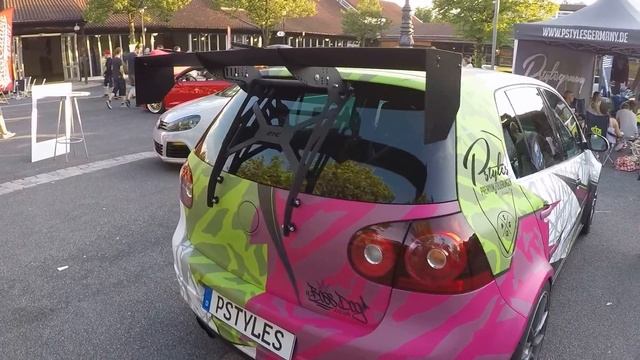 VW GOLF V ! WIDE BODY ! VERY FAST SHOW CAR ! WRAP BY PSTYLES ! WALKAROUND + INTERIOR ! GOLF 5 смотреть онлайн