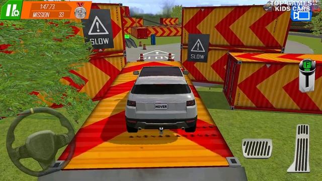 4x4 Red Jeep Offroad Driving - Car Trials Crash Driver Simulator - Android GamePlay смотреть онлайн