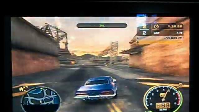 Need For Speed Most Wanted: Black Edition - Chevrolet Camaro Speed Test смотреть онлайн