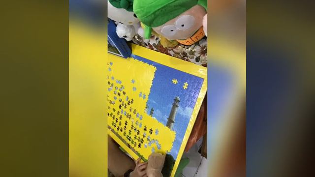 1000 Piece Puzzle Taj Mahal - Time Lapse смотреть онлайн