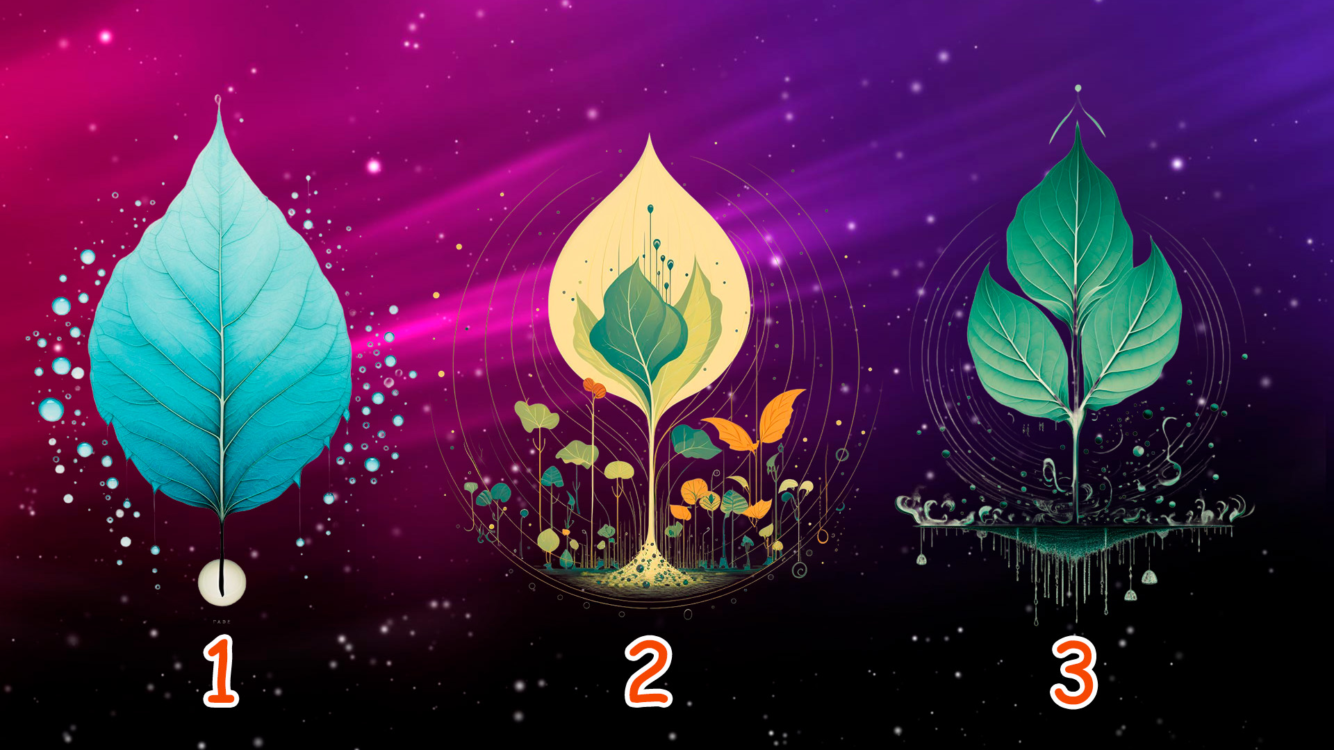 Листья пророчат судьбу. Выберите один и посмотрите, что вас ожидает впереди! смотреть онлайн