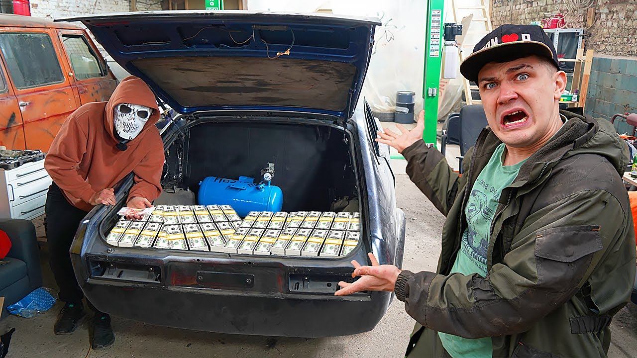 Открыли багажник автомобиля с аукциона, а там... смотреть онлайн