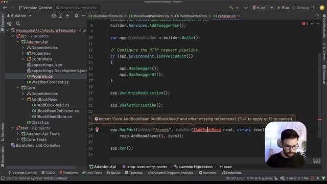 How to apply Hexagonal Architecture with .NET смотреть онлайн