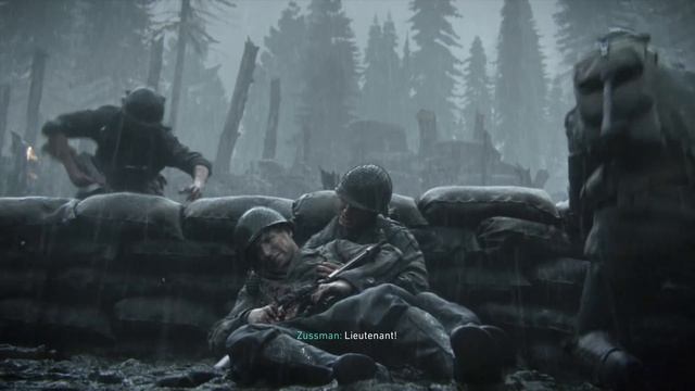 CALL OF DUTY WW2 - Turner Death Scene смотреть онлайн