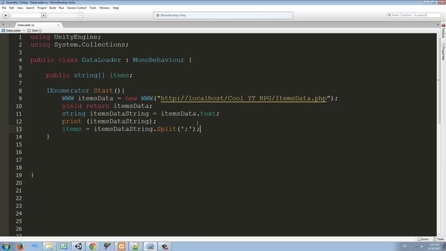 Unity 5 - Easy Database 3 (Getting Data from Server to Unity ) смотреть онлайн