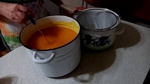 Сок из тыквы и кураги