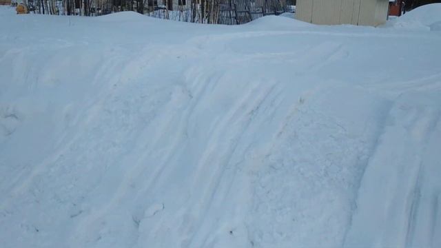 Первый выезд самодельного снегохода "Вэрса 2" двигатель 29 л.сил Лифан.(2) смотреть онлайн