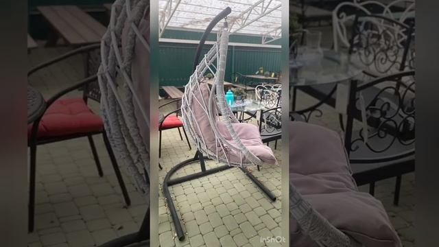 Садовая мебель. Подвесное кресло. Мебель по низким ценам. смотреть онлайн