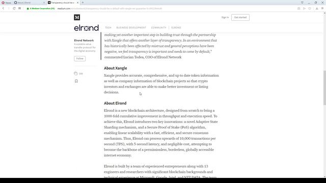 Elrond партнерство с Xangle - обзор смотреть онлайн