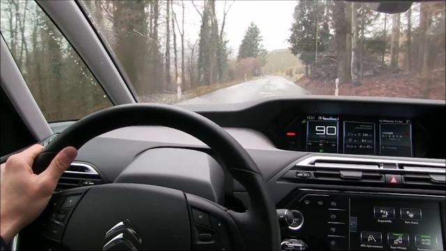 2017 Citroen C4 Picasso PureTech 130 (130 HP) TEST DRIVE смотреть онлайн