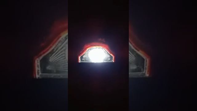 подсветка номера (цвет-красный) LED смотреть онлайн