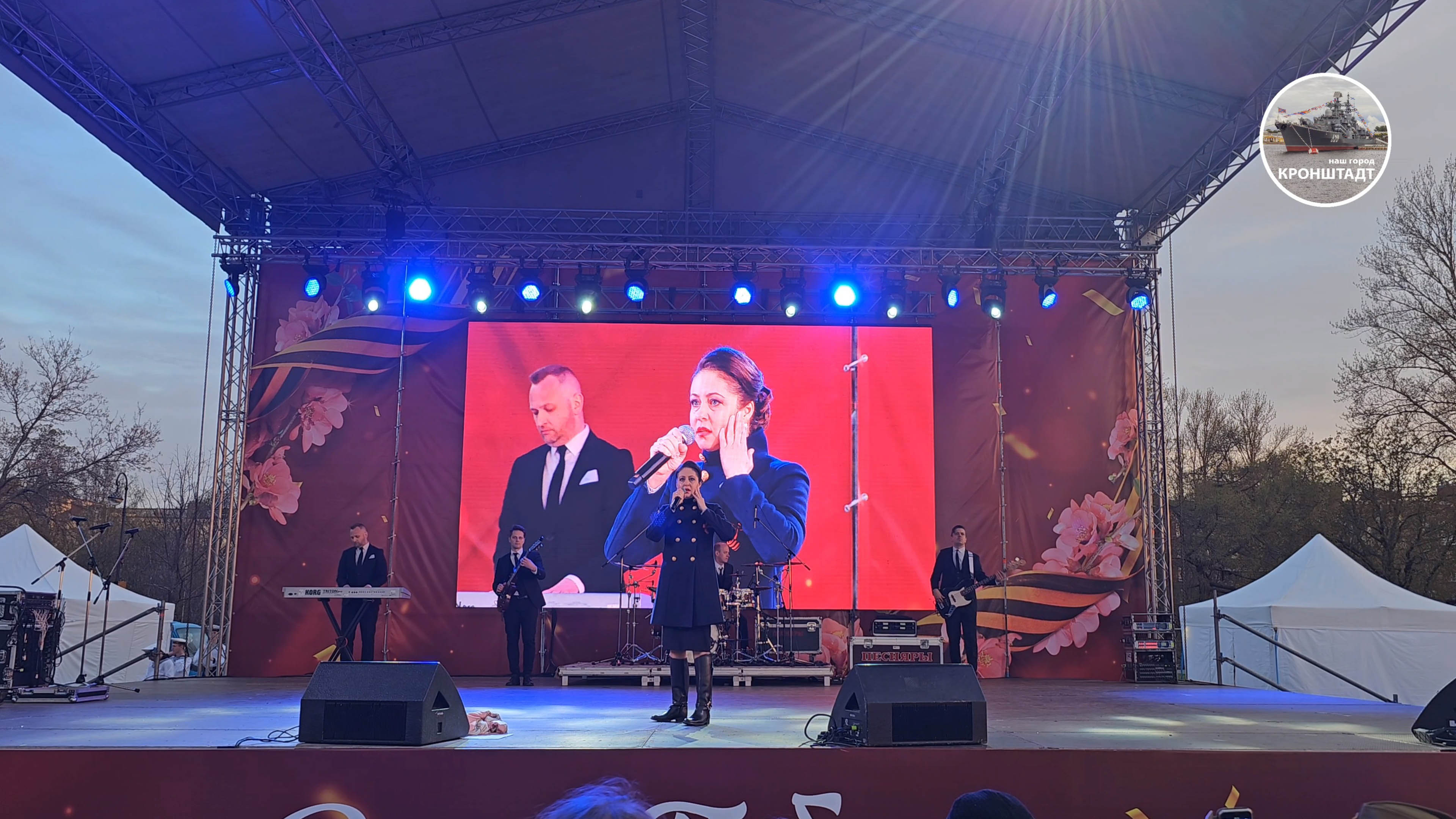 Слёзы поколений – Алёна Петровская / 9 мая Кронштадт 2023 г. смотреть онлайн