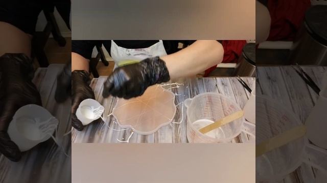 A DIY of a Rose Quartz trivet/ large resin geode coaster смотреть онлайн