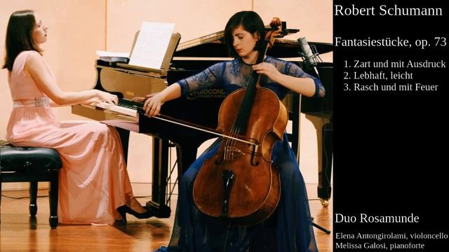 Duo Rosamunde: Schumann, Fantasiestücke op. 73 смотреть онлайн